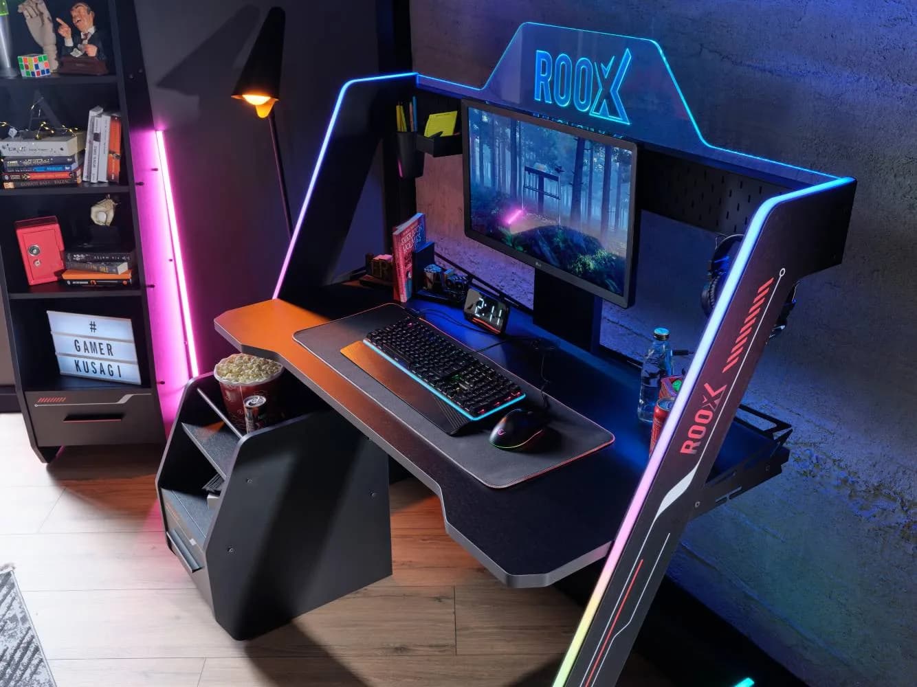 Roox Gaming Desk Balck 6