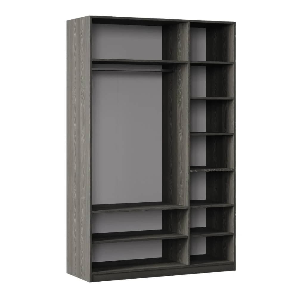 Plus 3 Doors Wrd Cabinet — Dark Oak 1