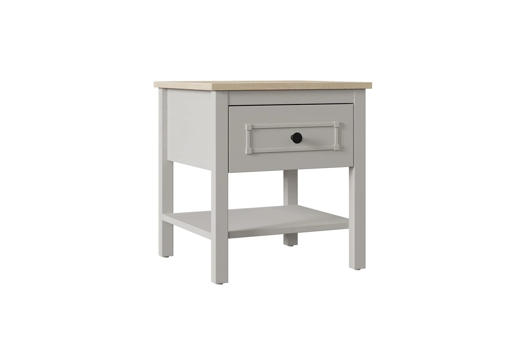 Sento Nightstand — Grey 2