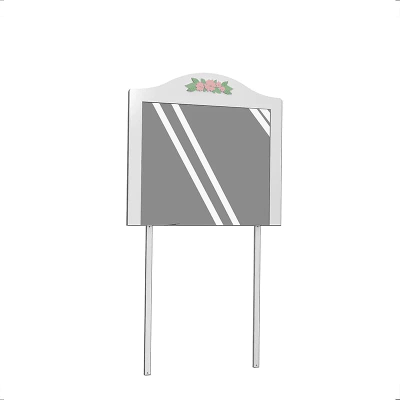 Bianca Chiffonier Mirror — Ultra White 2