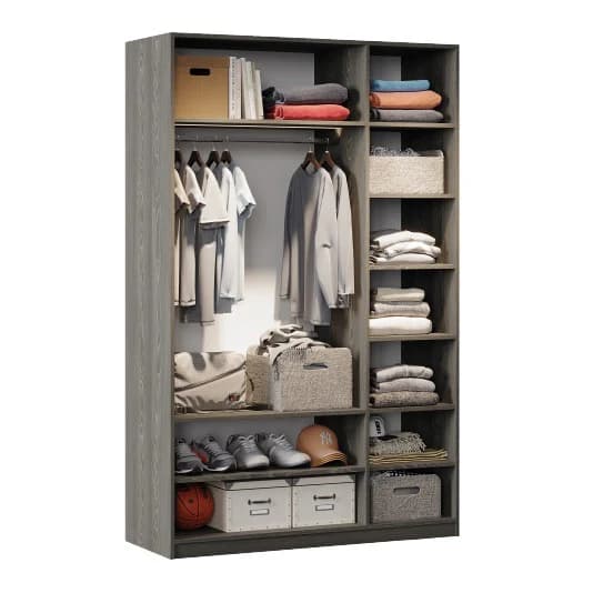 Plus 3 Doors Wrd Cabinet — Dark Oak 2