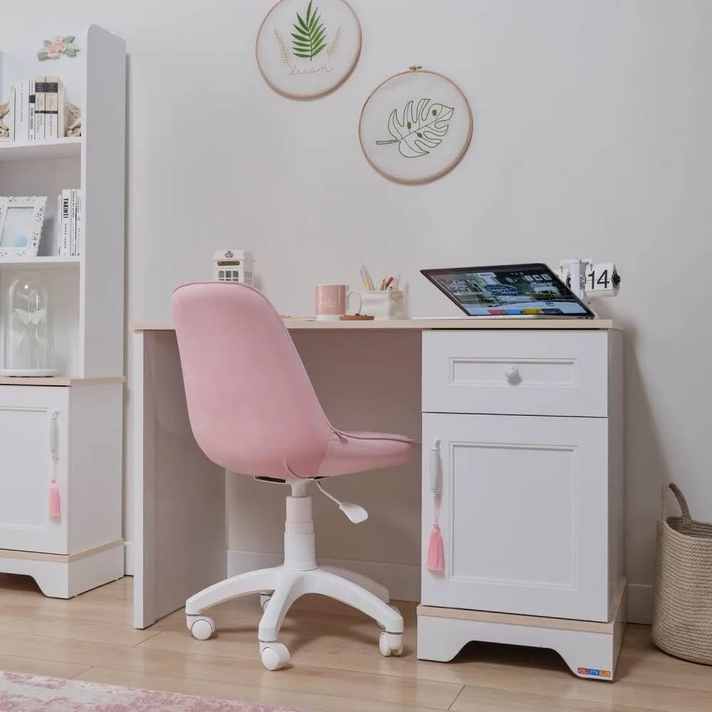 Bianca Study Desk — Ultra White 4