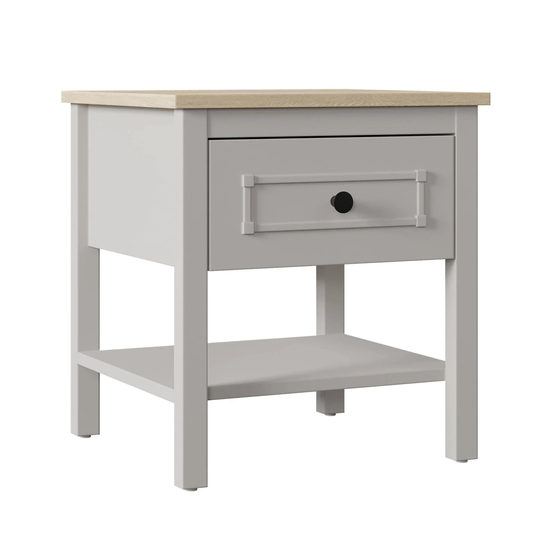 Sento Nightstand — Grey