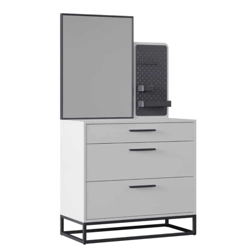 Legend Chiffonier Mirror — Ultra White 2