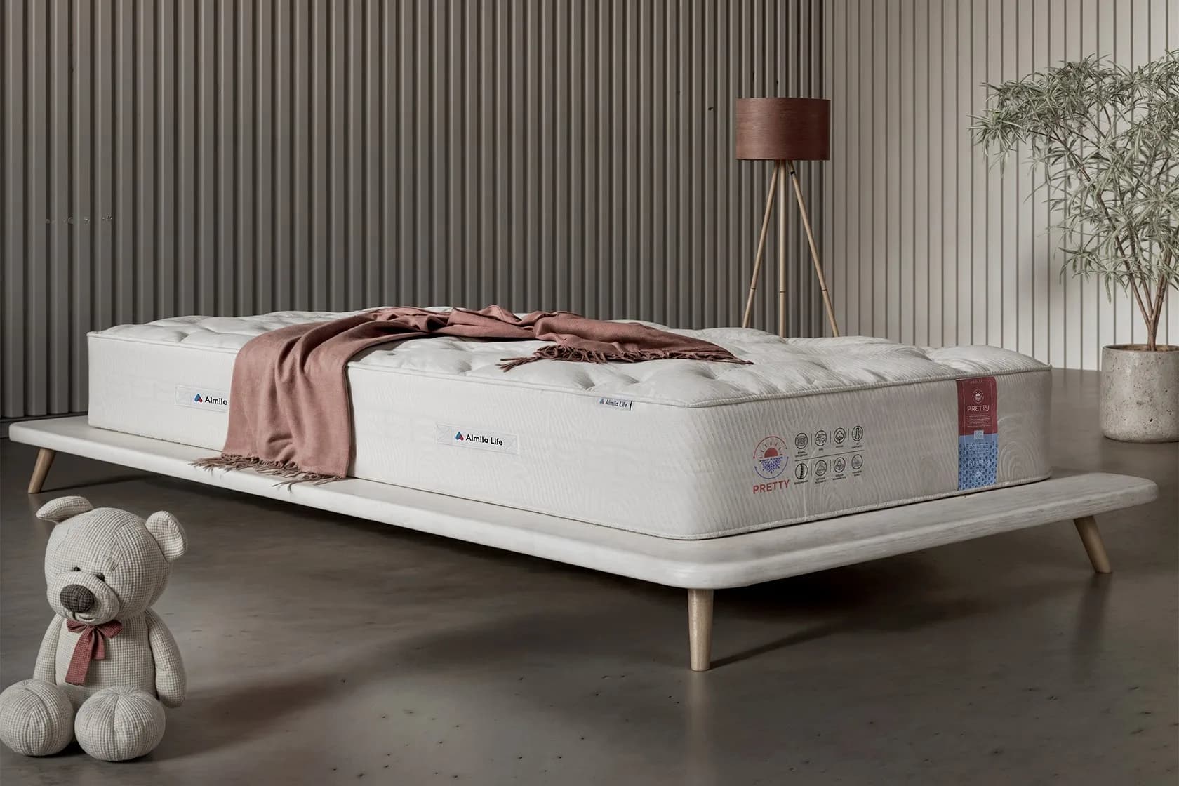 Almila Pretty Mattress 120x200x24 3