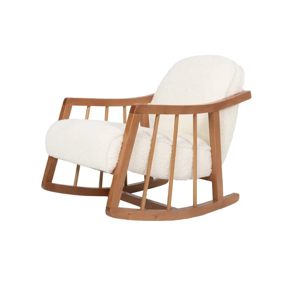Tiny Rocking Chair Ecru