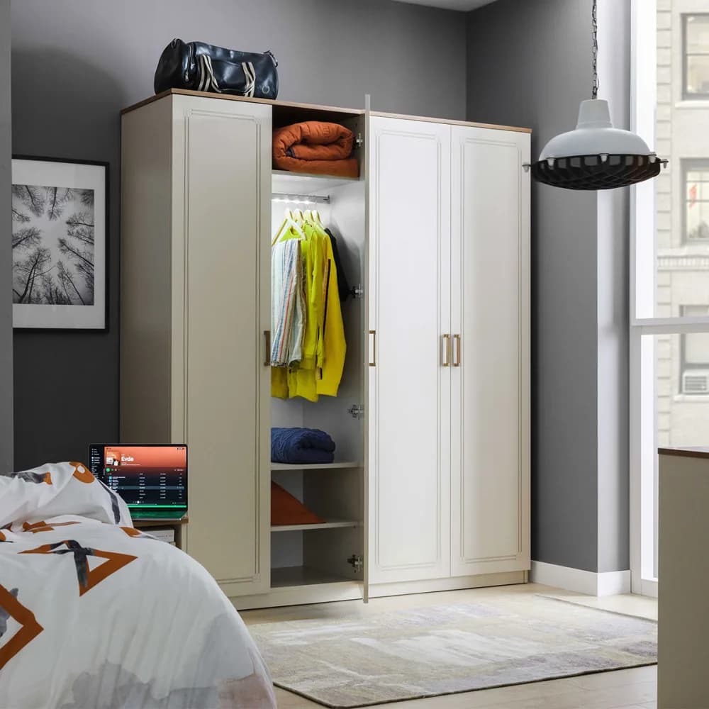Story 4 Doors Wardrobe — Vizon