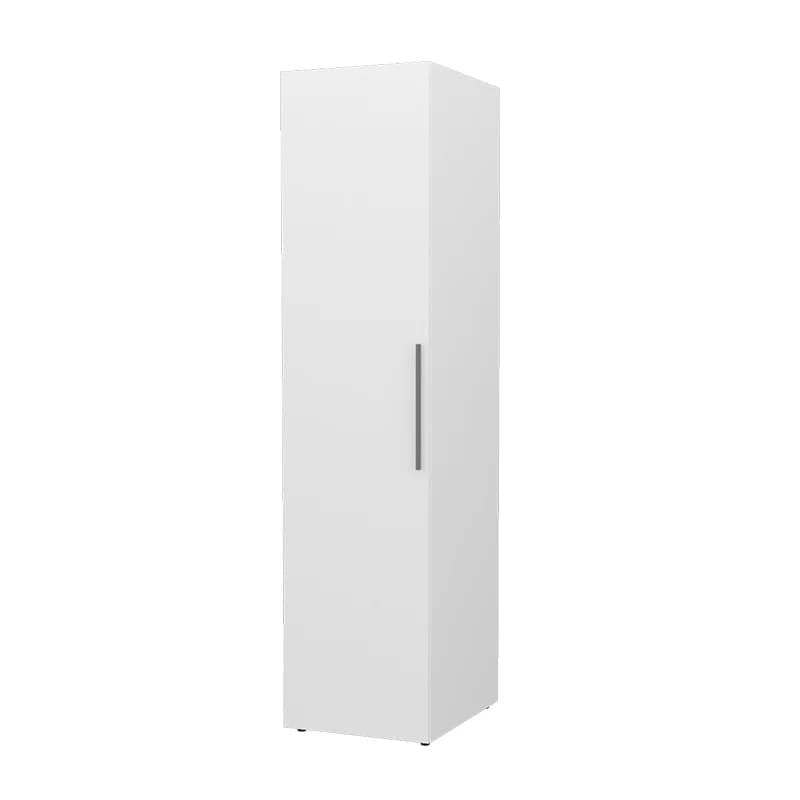 Neo 1 Doors Wardrobe — Ultra White 3