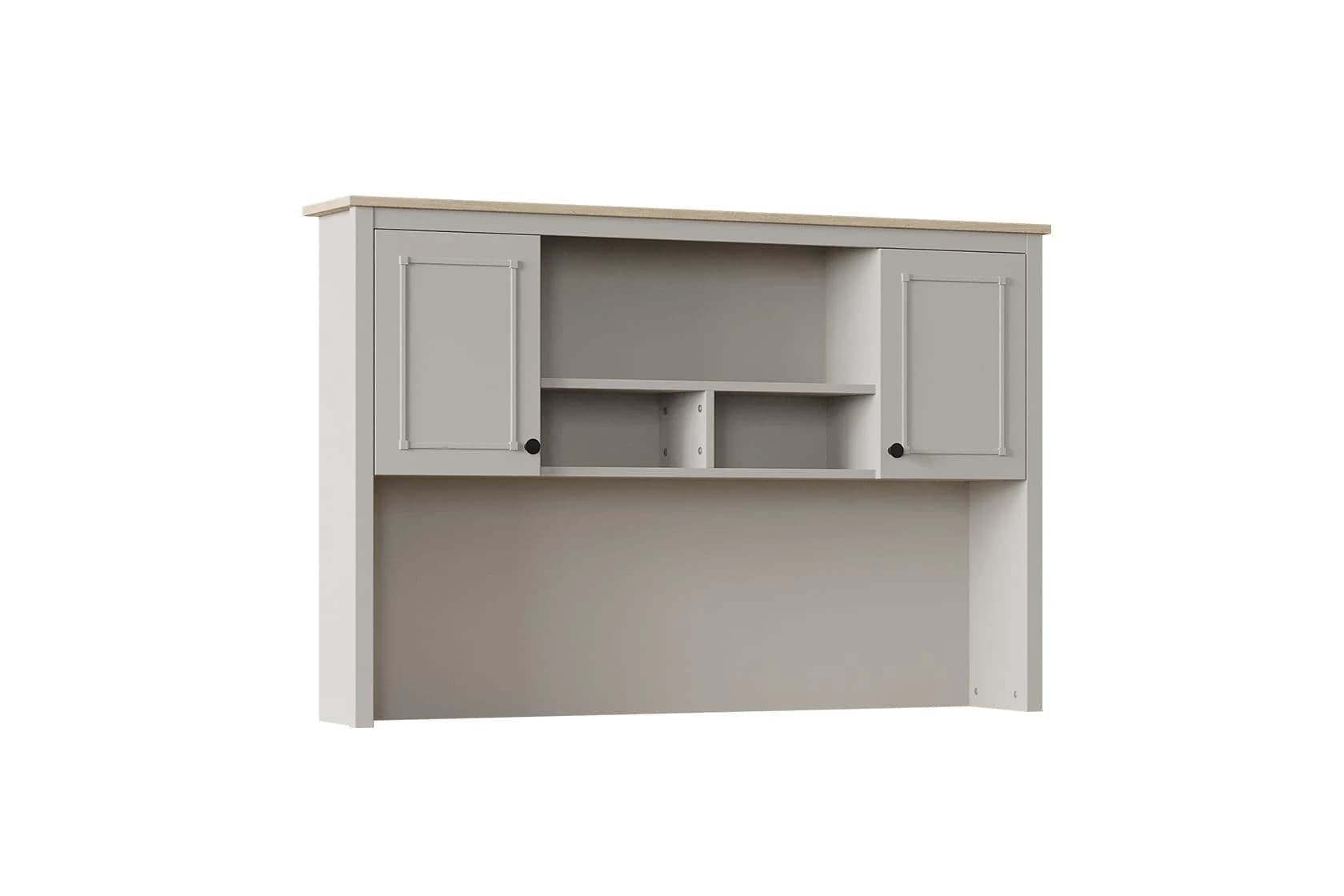 Sento Study Desk Top Unit Wide — Grey 3