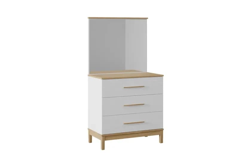 Etto Chiffonier Mirror — White 2