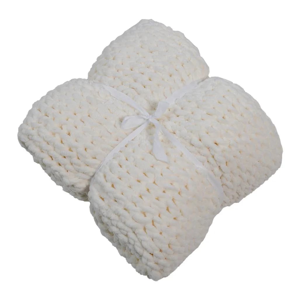 Floppy Blanket Ecru (130×170)