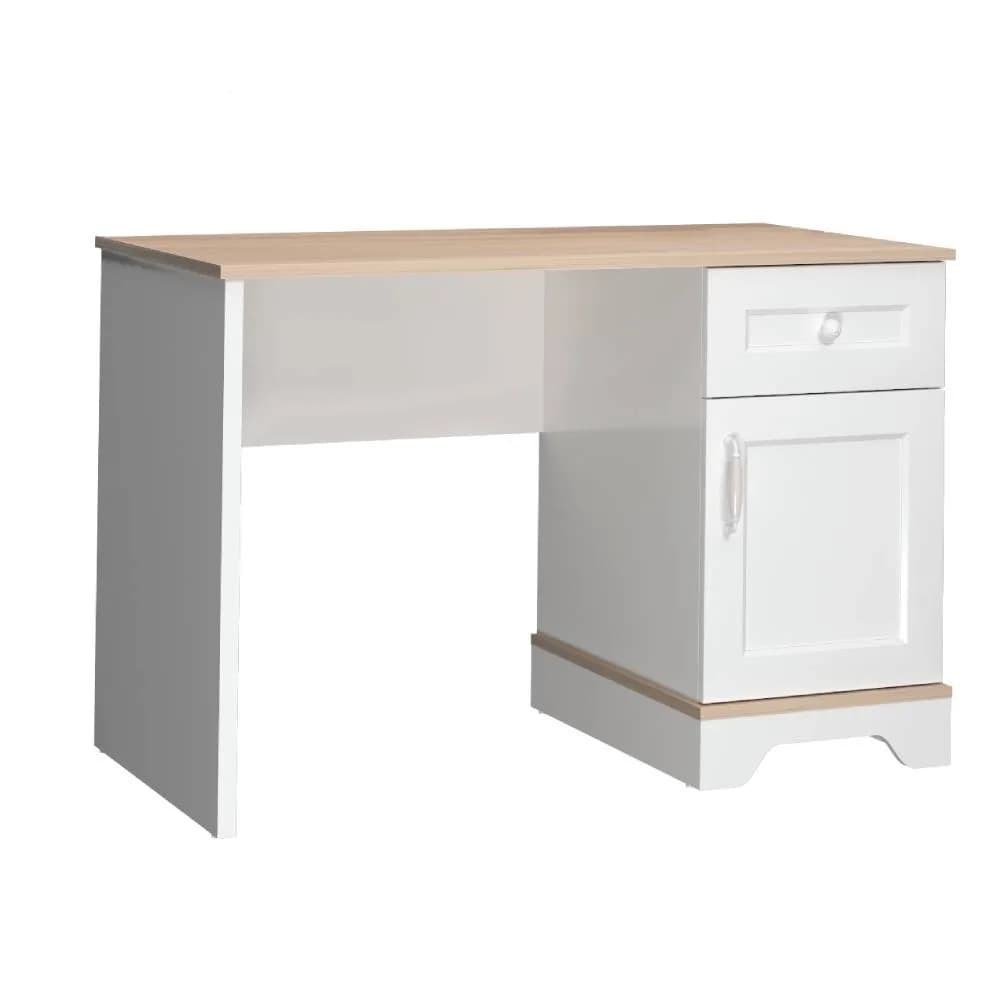 Bianca Study Desk — Ultra White