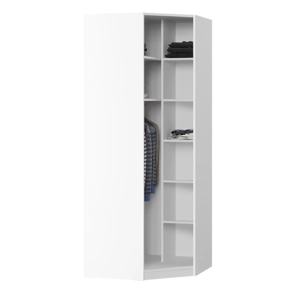 Plus Corner Wrd Cabinet — Ultra White
