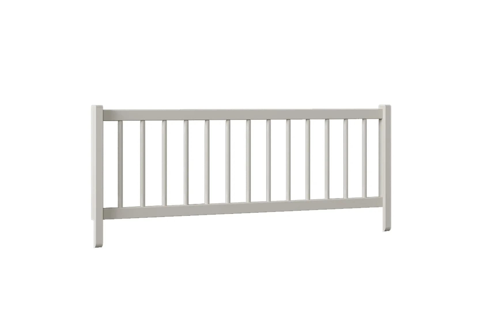 Toddler Bed Safety Fence Single — Cream