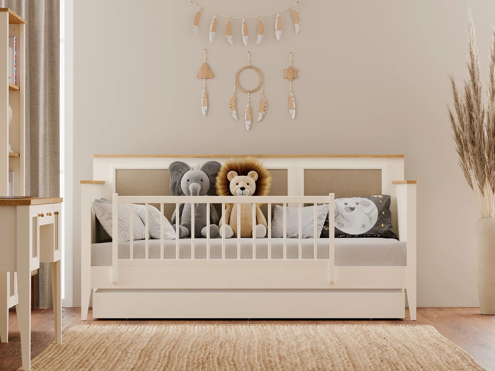 Corso Toddler Bed — Cream 4