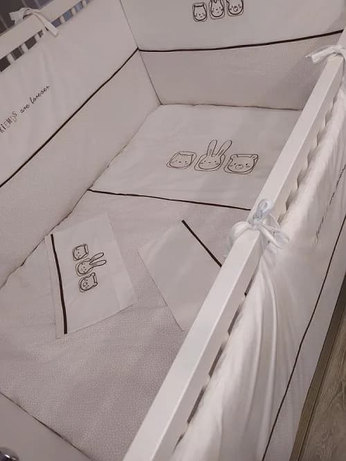Monte Bedding Set 80×130 7 Pcs 4