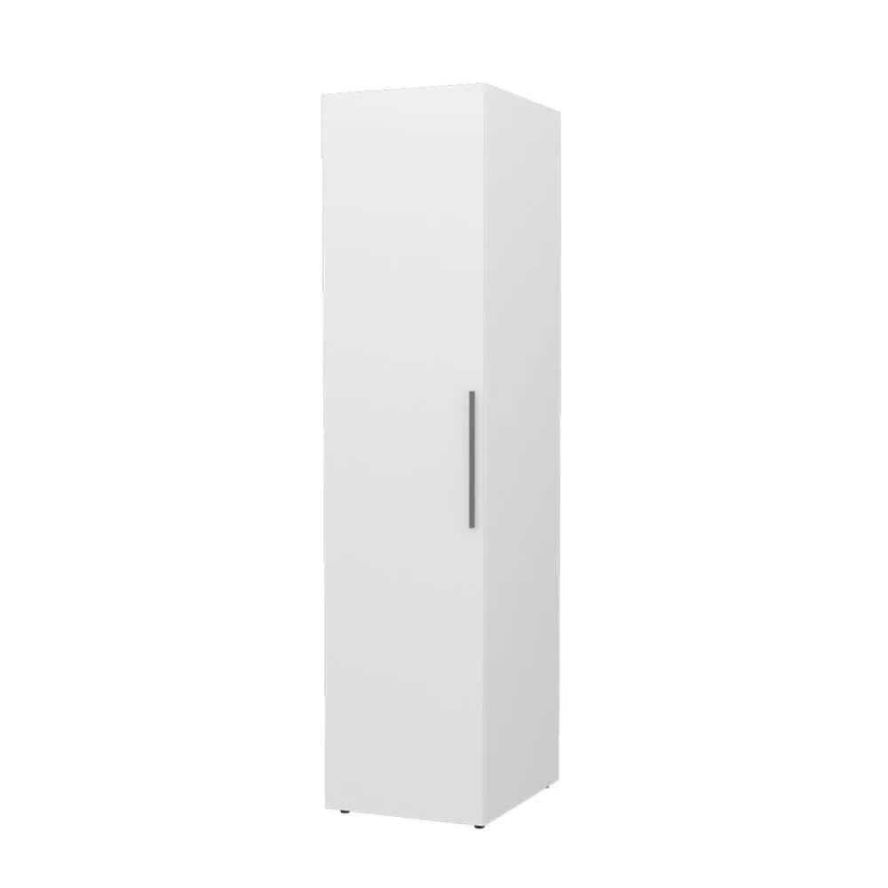 Neo 1 Doors Wardrobe — Ultra White