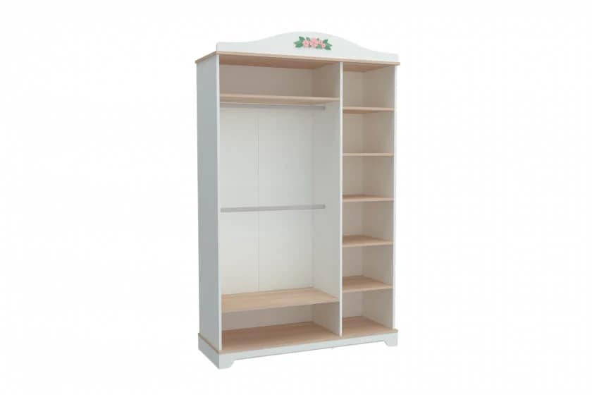 Bianca 3 Doors Wardrobe — Ultra White 3