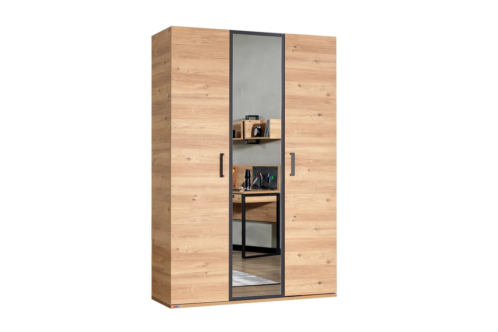 Irony 3 Doors Wardrobe C1 4