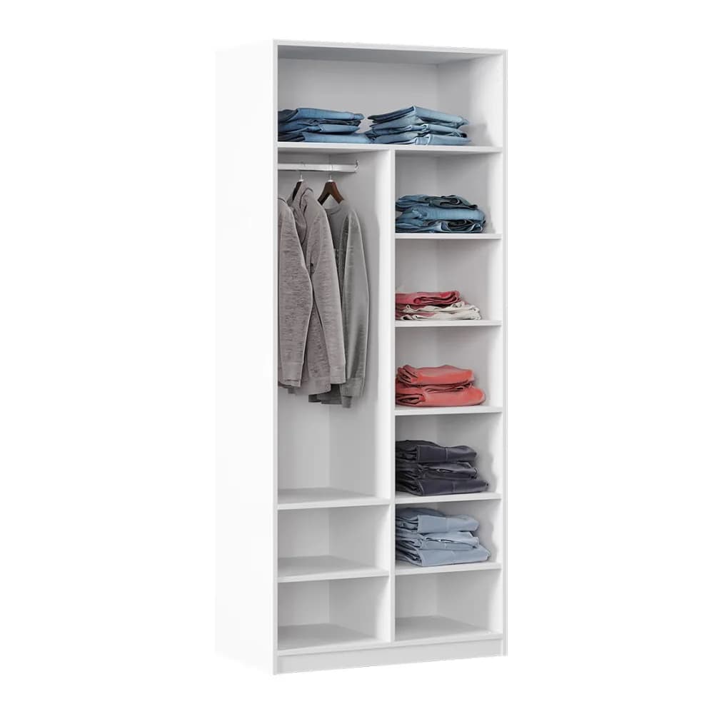 Plus 2 Doors Wrd Cabinet — Ultra White