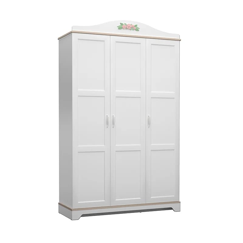 Bianca 3 Doors Wardrobe — Ultra White 4