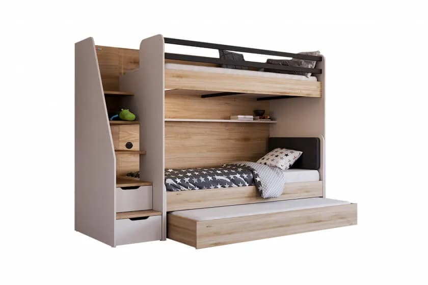 New Options Bunk Bed — Oak 3
