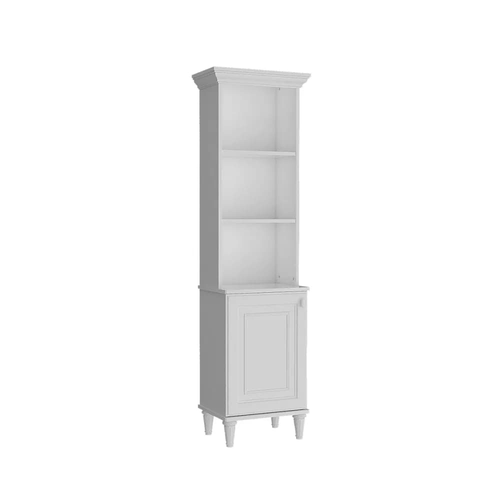 Lora Bookshelf — Ultra White