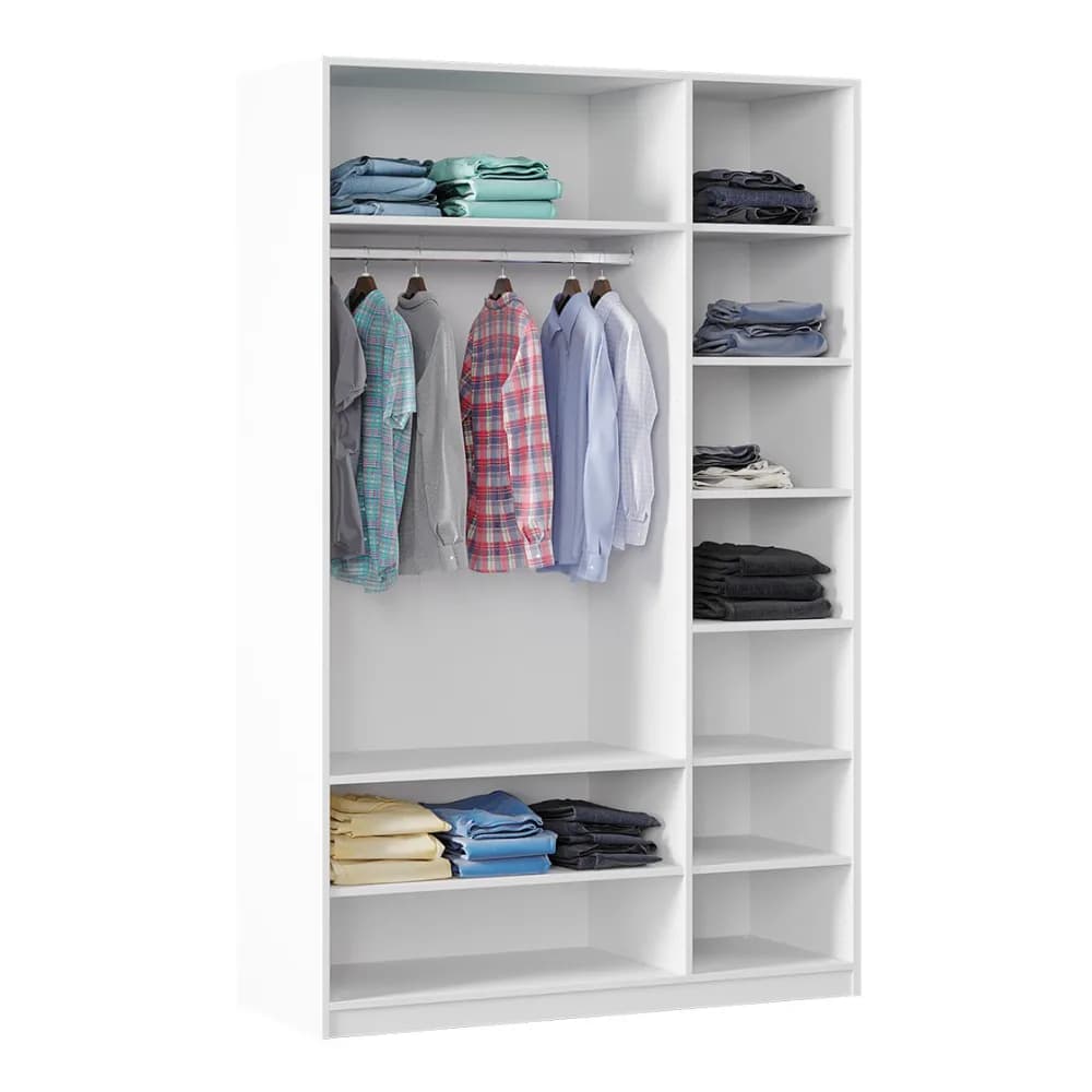 Plus 3 Doors Wrd Cabinet — Ultra White