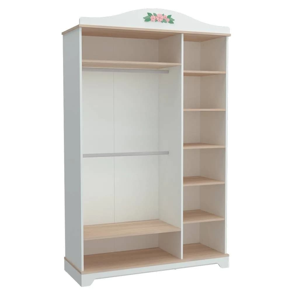 Bianca 3 Doors Wardrobe — Ultra White 2