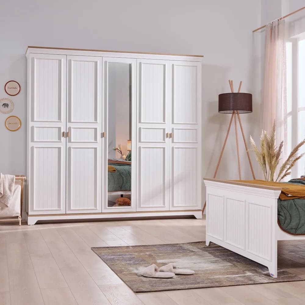 Monte 5 Doors Wardrobe 4