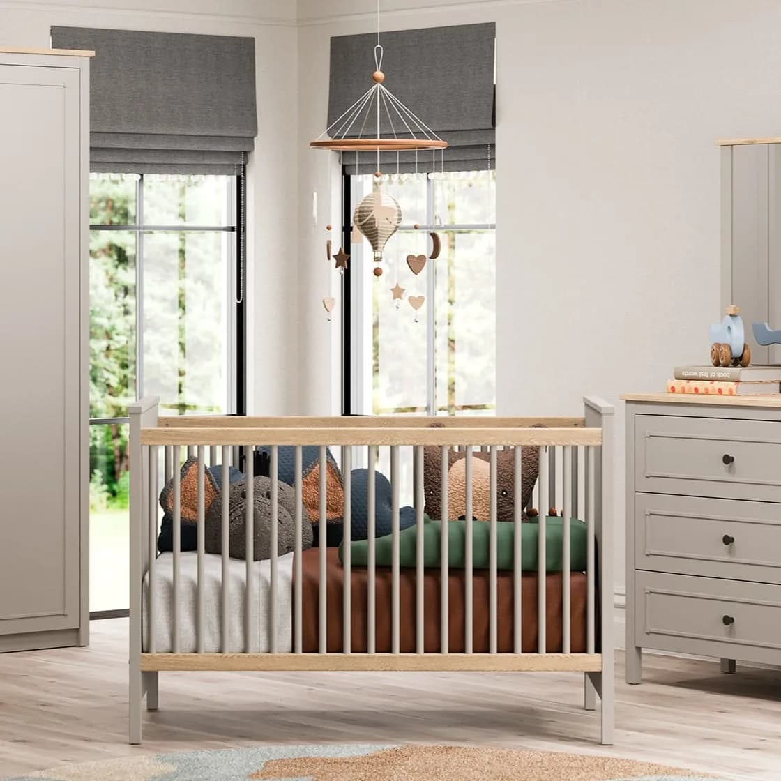 Sento Crib 60×120 — Grey 3