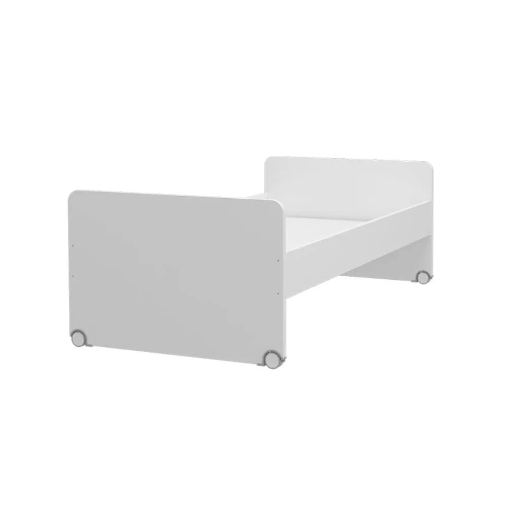 Neo 90×190 Pc Bed Frame & Headboard — Ultra White