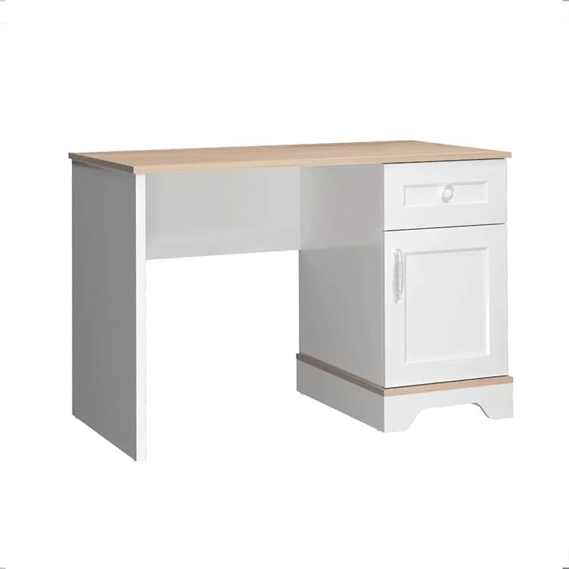 Bianca Study Desk — Ultra White 2