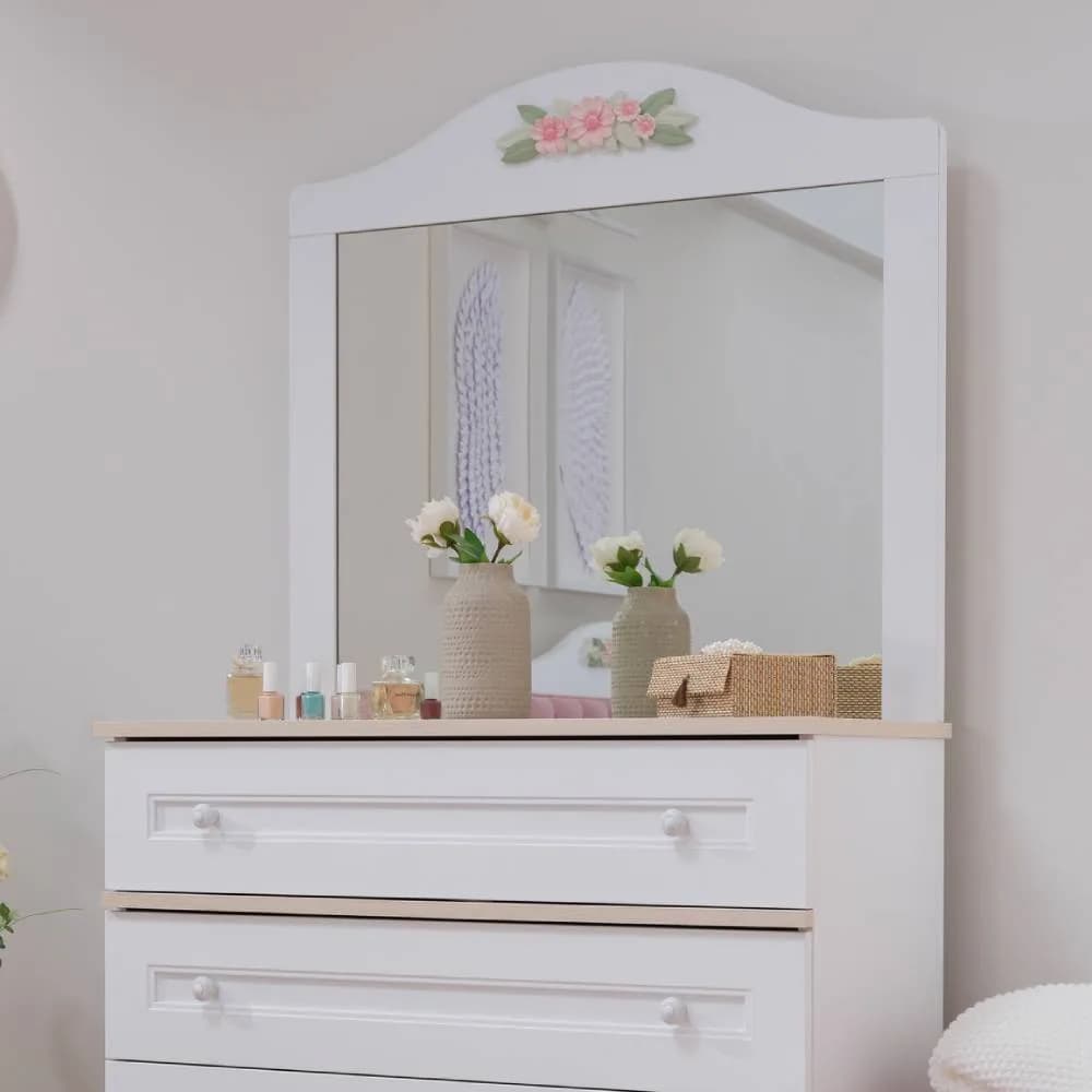 Bianca Chiffonier Mirror — Ultra White 3