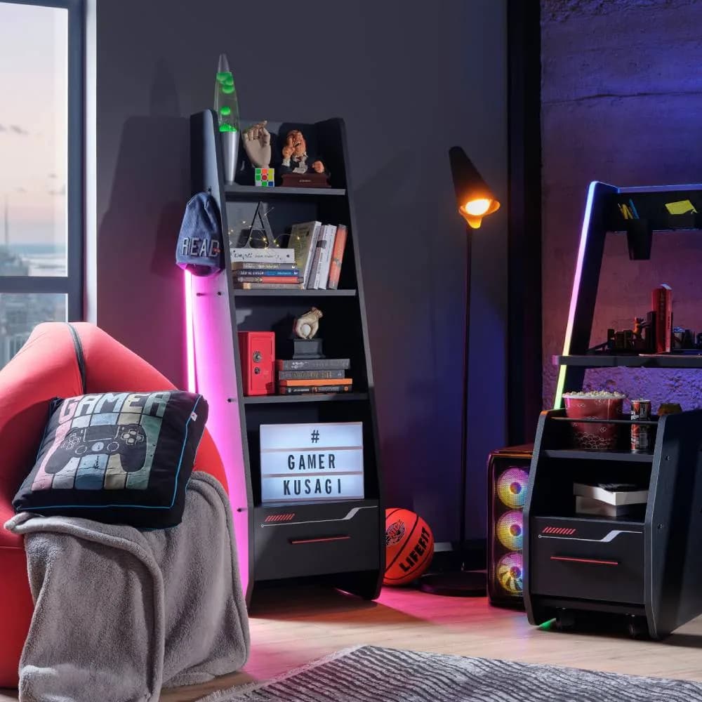 Roox Bookshelf — Black 6