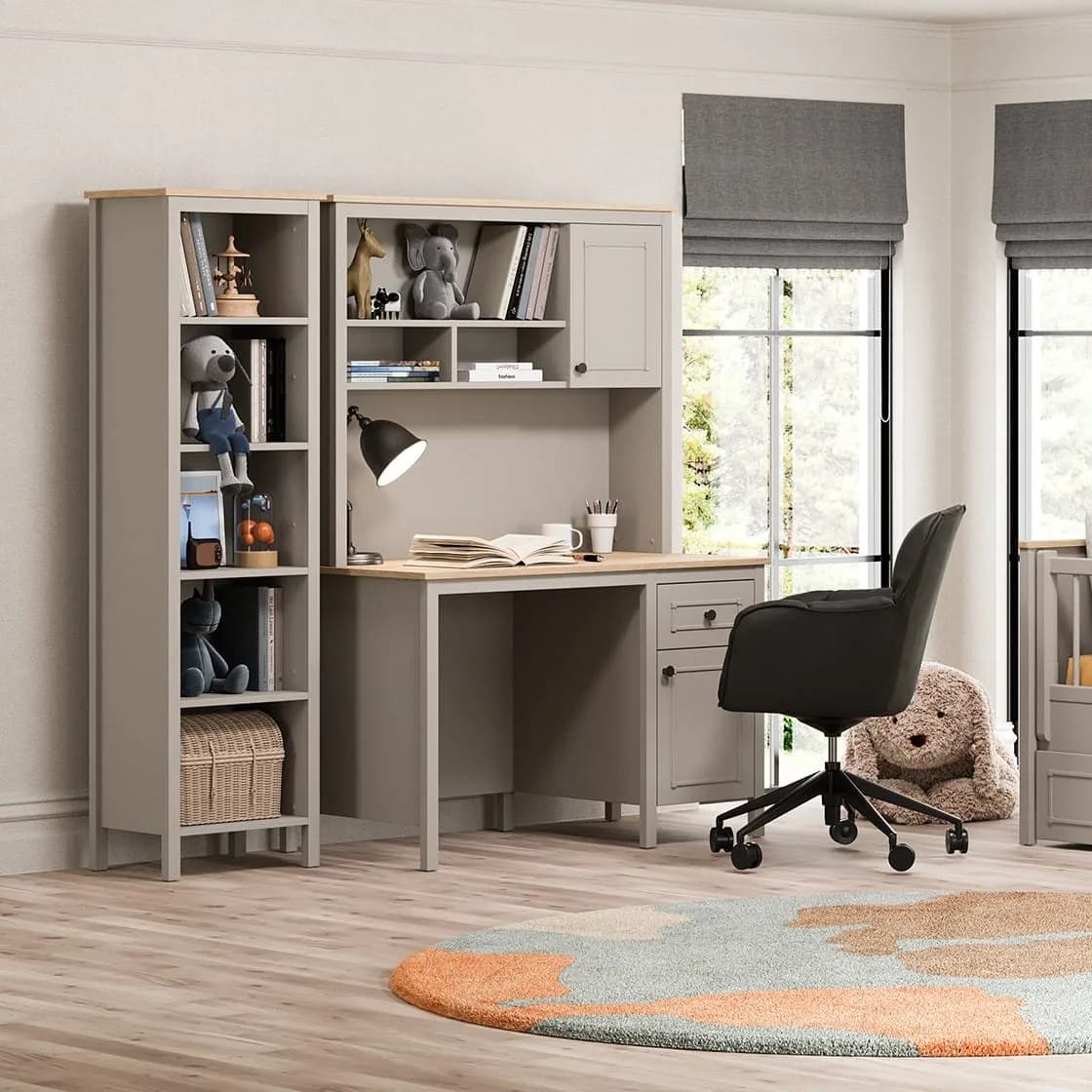 Sento Bookshelf — Grey 3