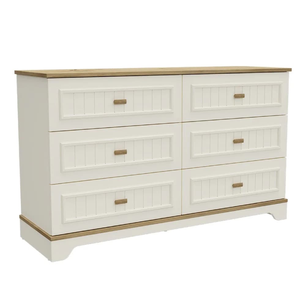 Monte Chiffonier Wide — Cream