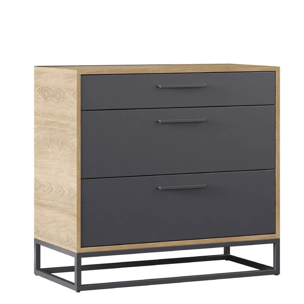Legend Chiffonier Walnut — Dark Grey