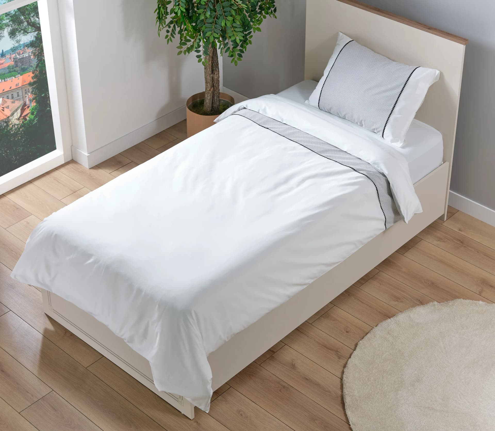 Duvet Cover Set Pinky 160×220 3