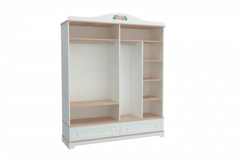 Bianca 4 Doors Wardrobe — Ultra White 3