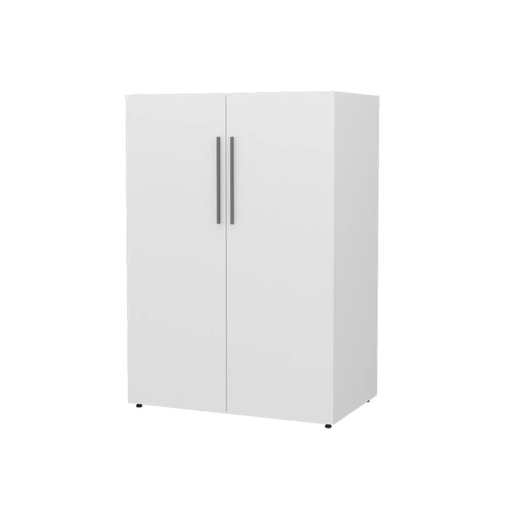 Neo 2 Doors Wardrobe — Ultra White