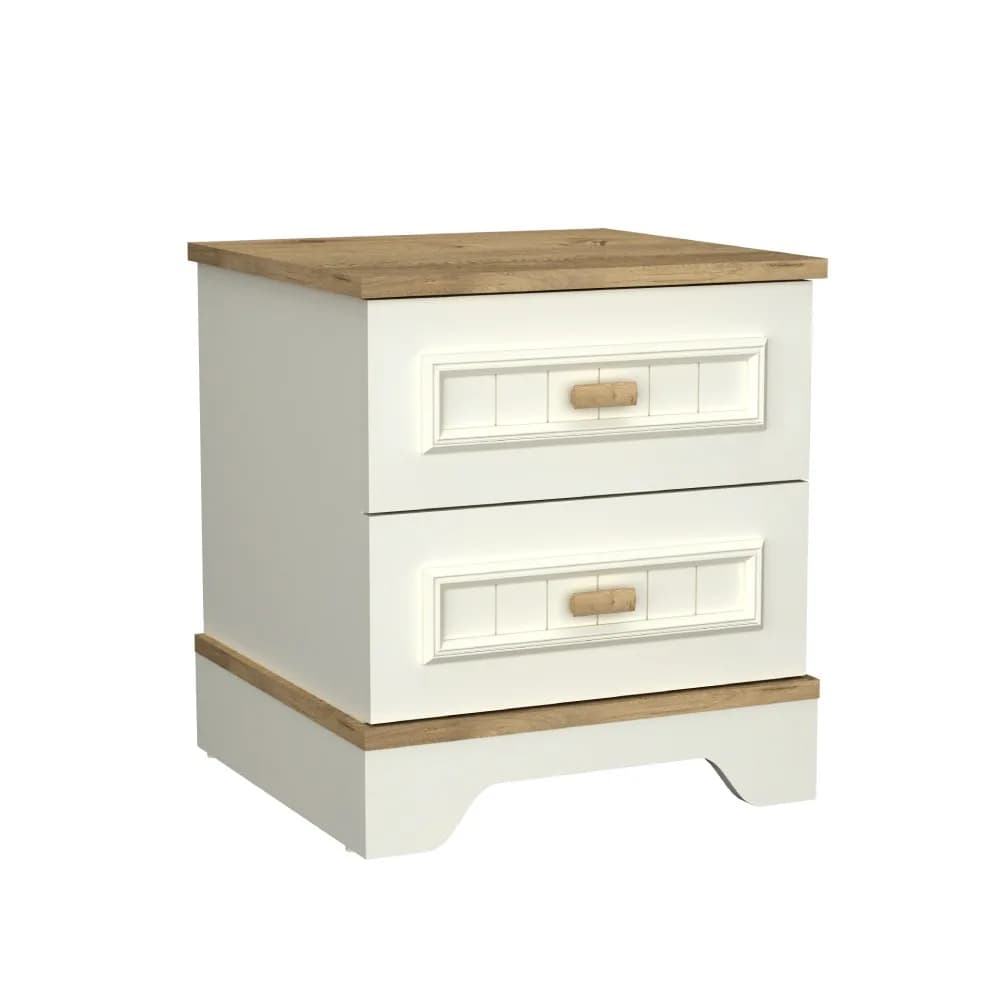 Monte Nightstand — Cream