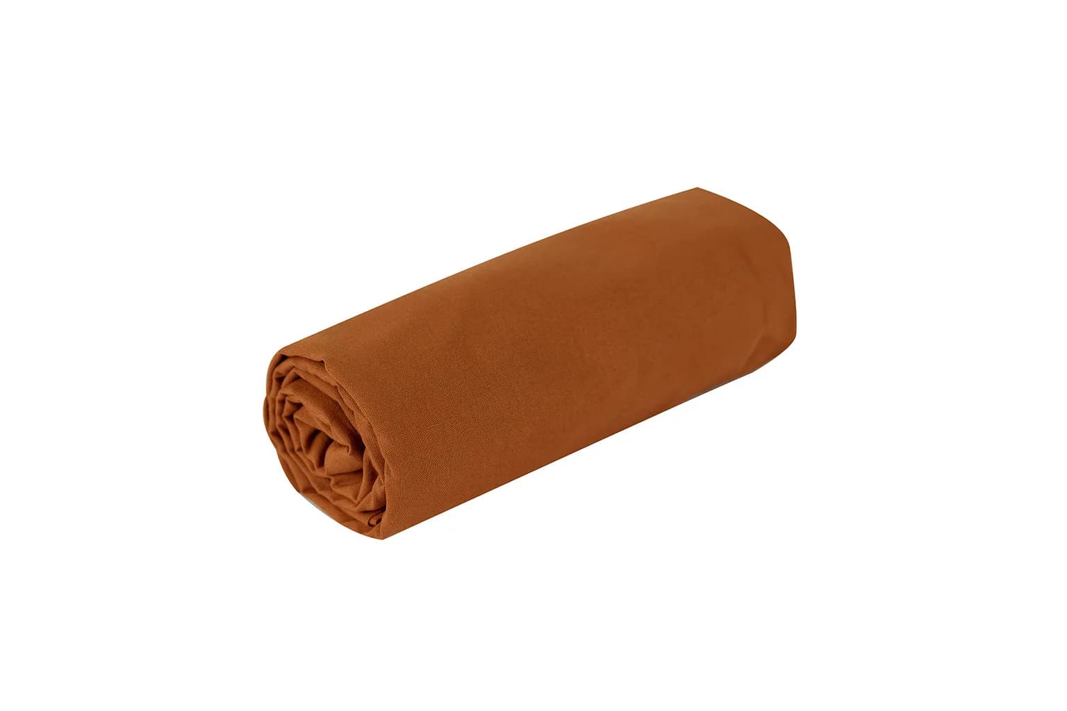 Nox Fitted Sheet Cinnamon (90×200 cm)