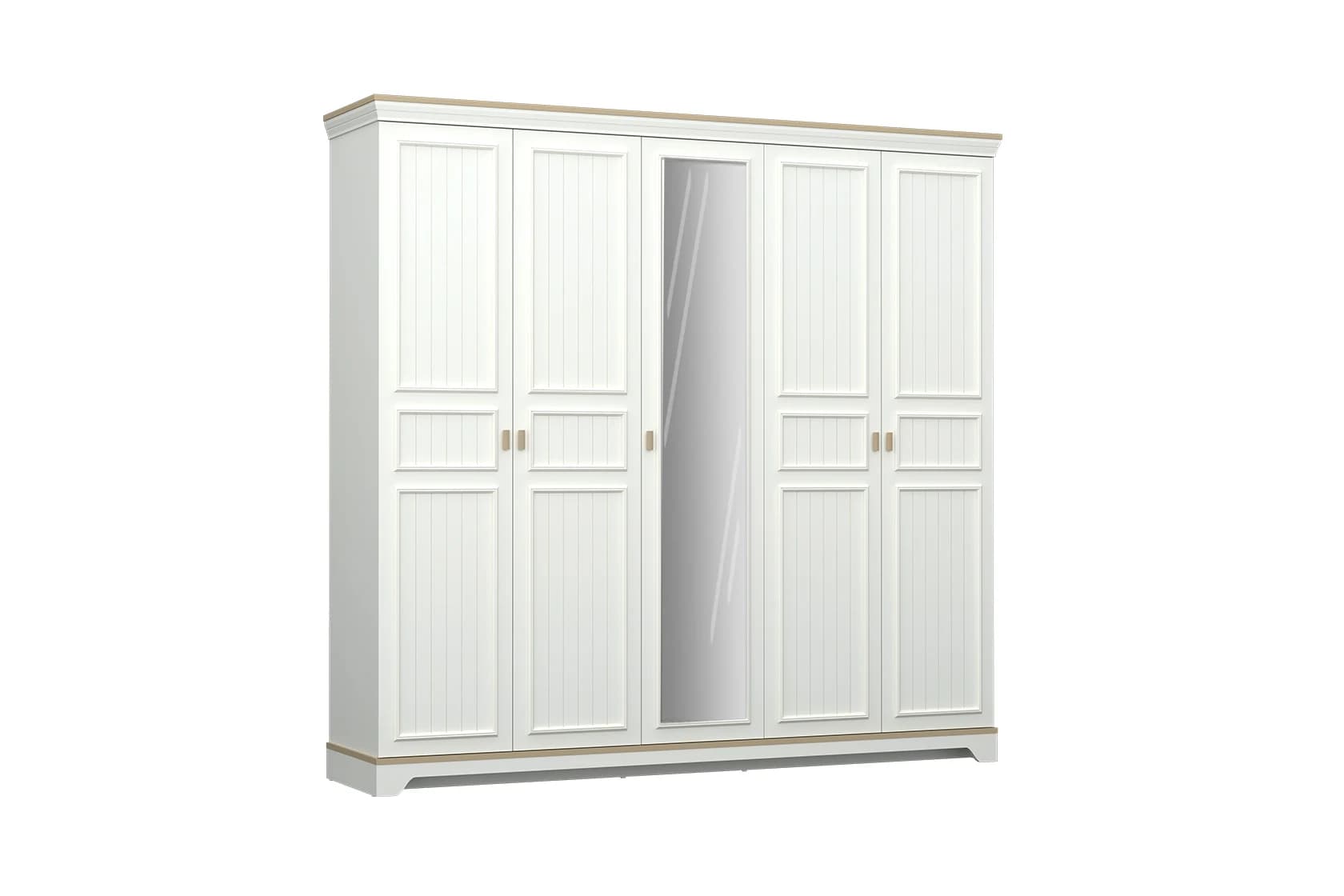 Monte 5 Doors Wardrobe 3