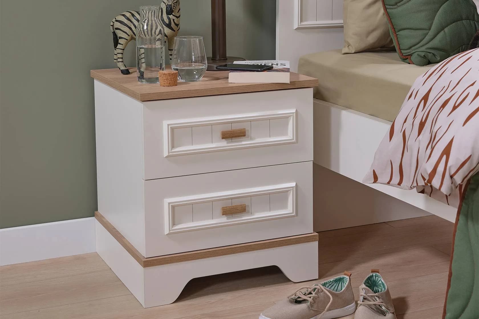 Monte Nightstand — Cream 3